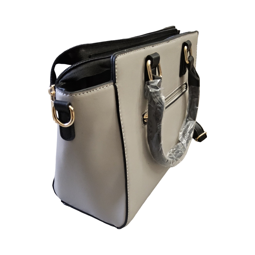 New Beverly Hills Polo Club Grey and Black Satchel/Crossbody